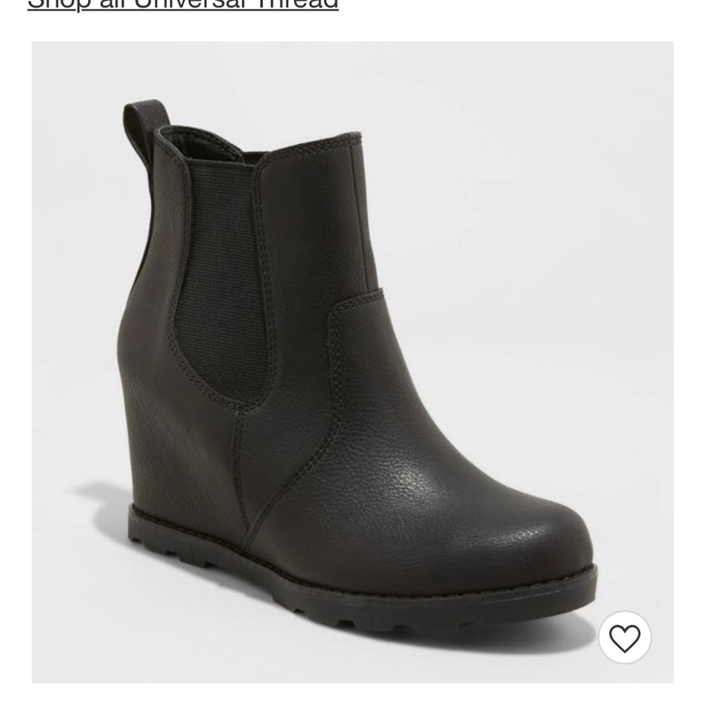 Universal Thread Target Amalia Black Booties